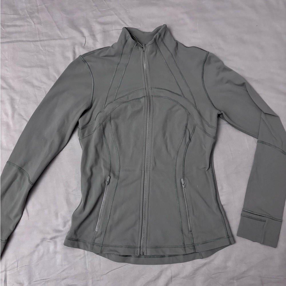 💚 Lululemon Define Jacket – Size 12 – Green – Well-Loved